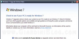 Windows 7 Upgrade Advisor