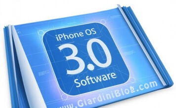 Scarica il nuovo firmware 3.0 per iPhone