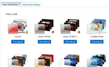 41 TEMI WINDOWS 7 e 23 Sfondi da Scaricare