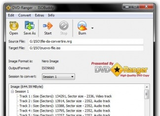 isobuddy - convertire immagine cd dvd