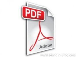 creare pdf