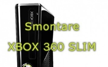 Smontare Xbox 360 Slim, guida con foto e video