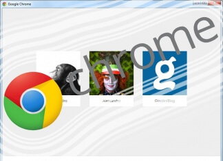 bloccare chrome con password