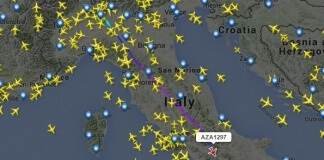 rotte dei voli aerei in tempo reale