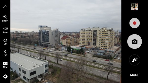 Interfaccia Fotocamera Samsung S7