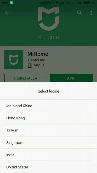 impostazioni MiHome parte seconda