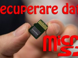 Recuperare dati da micro sd