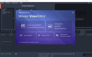 Modificare video con Movavi Video Editor