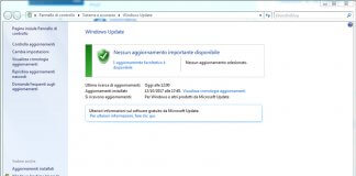 aggiornamenti disponibili windows