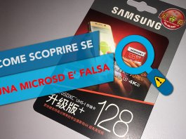 scoprire microsd falsa