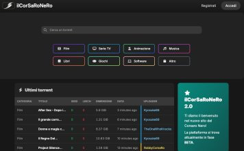 Il Corsaro Nero: Guida al motore di ricerca per torrent italiani