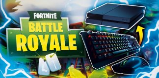 Fortnite mouse e tastiera PS4