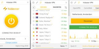 Hidester VPN client