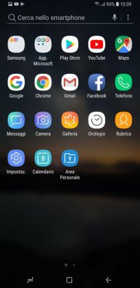 applicazioni samsung s9 plus