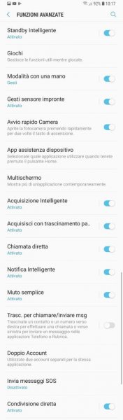 funzioni avanzate samsung s9 plus