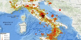 terremoti oggi