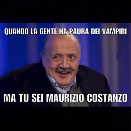 meme famoso maurizio costanzo