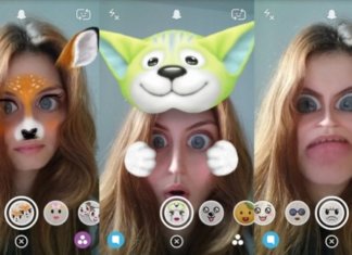 Snapchat effetti