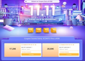 Lo shopping festival 11.11 con tante offerte