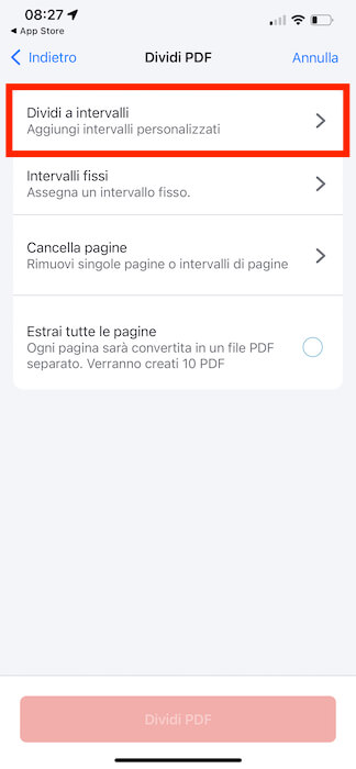 Ilovepdf Dividi A Intervalli