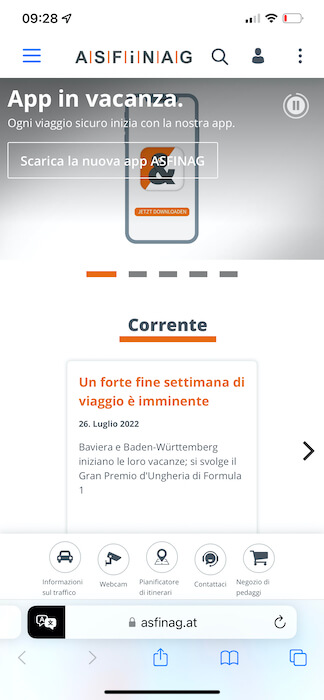 Safari App Pagina Tradotta In Italiano