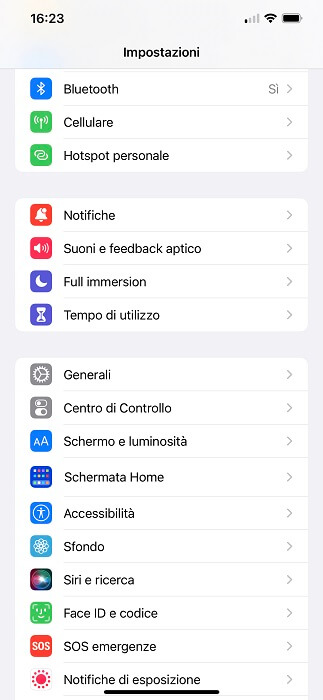 Iphone Impostazioni Bluetooth