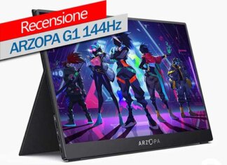 Recensione Arzopa G1 Monitor Portatile 144hz