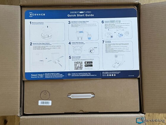 Unboxing D10 Turbo Di Ecovacs Pt 4