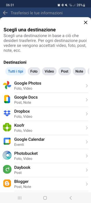 Facebook Album Scegli Un Altra Destinazione