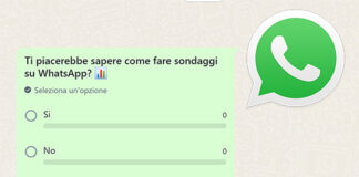 Come fare sondaggi su WhatsApp