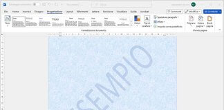 aggiungere uno sfondo su Word