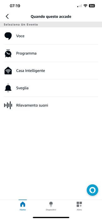 Nuova Routine Alexa Quando Questo Accade