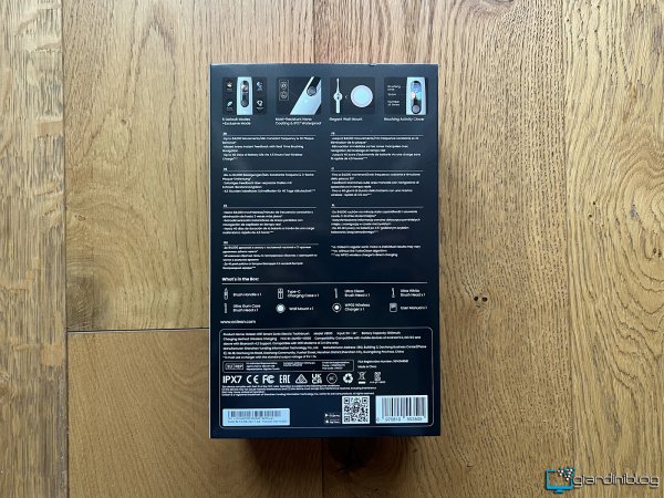 Unboxing Oclean X Ultra S Parte 3