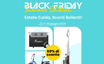 Sconti fino al 60% su Geekmall per il Black Friday Summer Edition 2024