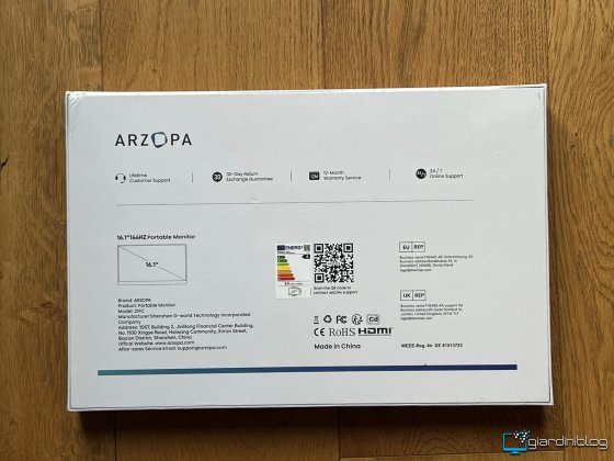 Unboxing Arzopa Z1FC Pt3